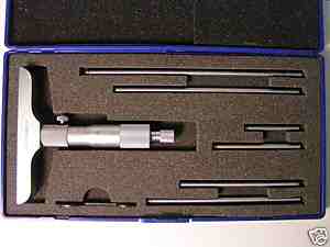 Depth Micrometer 0-150mm 105mm Base